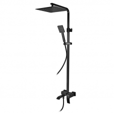 Душова колона із змішувачем Koer KB-56007-05 (Колір чорний) (KR3461)