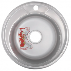 Кухонна мийка Zerix Z490-06-170D (decor) (ZM0579)