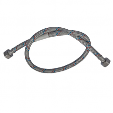 Гнучкий шланг для підключення води гайка 1/2'' - гайка 1/2'' (100 см) Zerix (ZX1554)