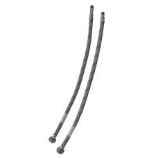 Гнучкі шланги для змішувача гайка 1/2'' - Штуцер M10 (80 см) 2 шт Zerix (ZX1575)