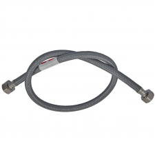 Гнучке підведення Zerix ZHN-02-FF1/2"-120 (нейлонове обплетення, гайки нерж) (ZX5143)
