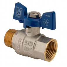 Кран кульовий Koer 1/2" ГШМ (KR.218.B) синій (KR2722)