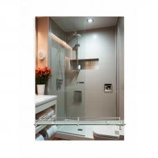 Дзеркало настінне Zerix SANSA MRZ05-70x85x10 прямокутне з полицею (ZX5629)
