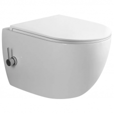 Унітаз-біде підвісний Mixxus Premium ELLIPSE-1301-R 500x365x350mm система змиву RIMLESS (MP6659)
