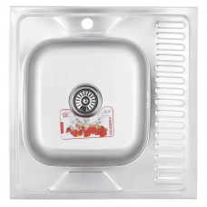 Мийка кухонна Zerix Z6060L-06-160MD (micro decor) (ZS0585)
