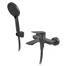 Змішувач для ванни Mixxus Premium DERBY 009 (EURO) BLACK (MI6603)