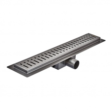 Душовий трап з нержавіючої сталі SUS304 Koer FD35-70x500-Graphite (Колір графіт) (AC0657)