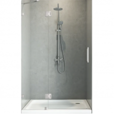 Двері в нішу Koer SR SD04-100x200-TR-01 прозоре скло Easy Clean 10мм, хром (KR5386)