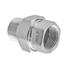 Згін американка Nolf NFC.511-50 - 2" прямий нікельований (NF3235)