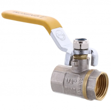 Кран кульовий СК 1/2" ГГВ YELLOW art. 602 (WP0086)