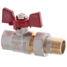 Кран з американкою 1/2" (Koer KR.227) (KR0014)