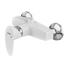 Змішувач для душа Plamix Cezar-003 White (без шланга, лійки та кронштейна) (PM0733)