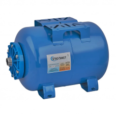 Гідроакумулятор горизонтальний Vodomet HTP-24L корпус-сталь, мембрана Se.Fa, фланець-сополімер (VO4316)