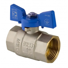 Кран кульовий Koer 1" ГГМ (KR.217.B) синій (KR2718)