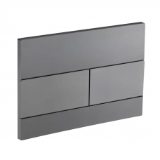 Панель змиву Koer KT-0603-07 240x160x10mm пластикова, кнопка лінійна (KR5321)