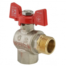 Кран кульовий Koer 1/2" ГШМ кутовий (KR.208) (KR2805)