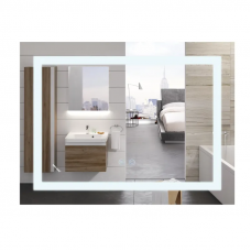 Дзеркало Mixxus WARM MR12-90x70-Reverse з Led Touch, Anti-fog, димером, регулятором яскравості (MI6675)
