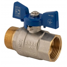 Кран кульовий Koer 1" ГШМ (KR.218.B) синій (KR2721)