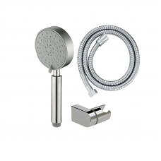 Душовий набір Mixxus Shower SET-07.SUS (шланг, лійка, кронштейн) з нерж. сталі (MI6160)