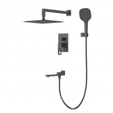 Душова система вбудована KOER KB-66009-07 3 функціі (Колір графіт) (KR5991)