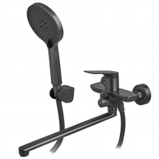 Змішувач для ванни Mixxus Premium DERBY 006 (EURO) BLACK (MI6602)