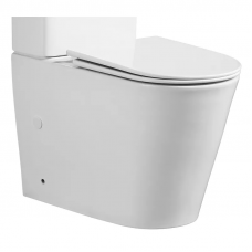 Чаша унітазу-компакту Mixxus Bevel-0407-T1 Bowl 630х350х795 Tornado 1.0 без сидіння (MI8350)
