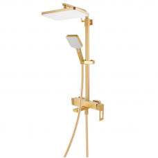 Душова колона зі змішувачем Haiba KANT 009-J BRUSHED GOLD (HB9606)