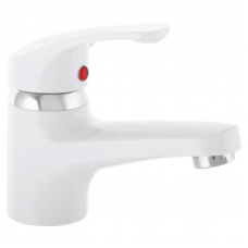 Змішувач для умивальника Plamix Afina-001 White (без підведення) (PM0684)