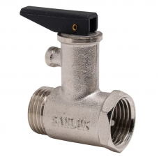 Запобіжний клапан для бойлера Sanlux 190-R 1/2M-1/2F (з ручкою) (SL2908)