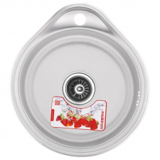 Мийка кухонна Zerix Z4843-08-180E (Satin) (ZX1598)