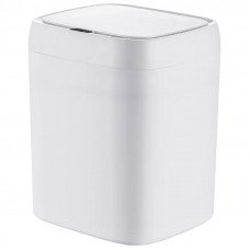 Відро для сміття сенсорне прямокутне Mixxus Wave-TC0212 White 12 л (колір білий) (MI8403)