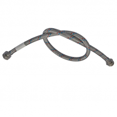 Гнучкий шланг для підключення води гайка 1/2'' - Штуцер 1/2'' (180 см) Zerix (ZX1568)