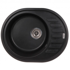 Мийка кухонна Zerix ZS-6250R-03 Чорна (ZX4548)