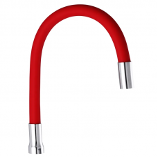 Вилив для змішувача гнучкий Champion RED (GU0013)