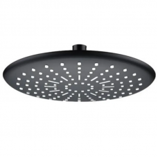 Лійка для душу стельова Mixxus SH-15-OH Black (230мм) (LE2783)
