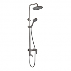 Душова колона із змішувачем Champion SAP-009-J Graphite (нерж. сталь) (CH6165)